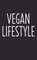 Vegan Lifestyle: 6 x 9 Squared Notebook for Vegan, Vegans & Plant Based Lover