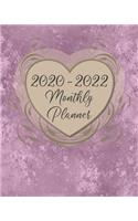 2020-2022 Monthly Planner