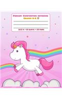 Primary Composition Notebook Grades K-2