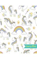 Unicorn Mom: Blank Draw and Write Journal, NotePad, Sketch Book, Diary and Illustration Notebook - Perfect Gift for Mother's Day, Birthday, Christmas for Moms, M