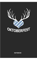 Notebook: Dotted Lined Oktoberfest Notebook (6x9 inches) ideal as a Wiesn Journal. Perfect as a Bavaria Munich Germany Travel Book for all Beer Lover. Great g
