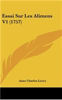 Essai Sur Les Alimens V1 (1757)