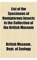List of the Specimens of Hemipterous Insects in the Collection of the British Museum: (English)