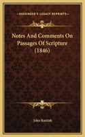 Notes And Comments On Passages Of Scripture (1846)