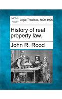 History of Real Property Law.
