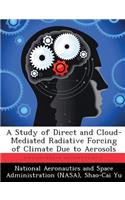 Study of Direct and Cloud-Mediated Radiative Forcing of Climate Due to Aerosols