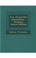 Law of Psychic Phenomena