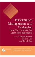 Performance Management and Budgeting