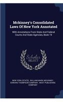 Mckinney's Consolidated Laws Of New York Annotated