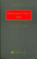 Halsbury's Statutes Destination Tables