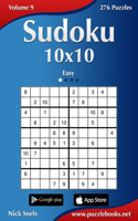 Sudoku 10x10 - Easy - Volume 9 - 276 Puzzles