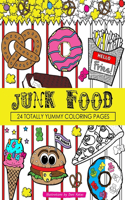 Junk Food Coloring Book