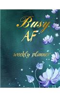 Busy AF Weekly Planner