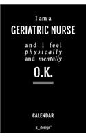 Calendar for Geriatric Nurses / Geriatric Nurse