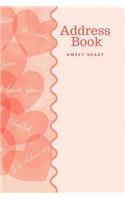 Address Book Sweet Heart