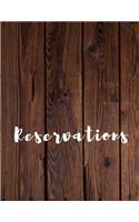 Reservations 2020: Restaurant Reservation Diary January 2020 - December 2020 for Table Booking from Guest/Customer - Blue Edition