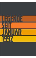 Legende seit Januar 1992