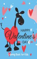 Happy Valentine's Day coloring book for kids