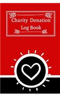 Charity Donation Log Book