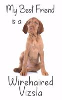 My best Friend is a Wirehaired Vizsla: 8" x 5" Blank lined Journal Notebook 120 College Ruled Pages(187 Best Friends)