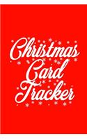 Christmas Card Tracker: Christmas card address book. An address book and tracker for the Christmas cards you send and receive - Christmas tree cover