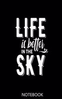 Skydiving Notebook