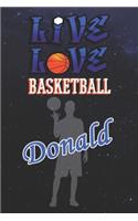 Live Love Basketball Donald