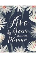 2020-2024 5 Year Planner: Five Years 60 Months Calendar Monthly Planner Schedule Organizer For To Do List Academic Schedule Agenda Logbook Or Student Teacher Organizer Journa