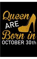 Queens are born in October 30th: Zodiac Diary - Horoscope Journal - Queens are born in October 30th - Virgo gifts for her - October woman gift - College-Ruled journal notebook for V