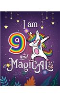 Unicorn Journal I am 9 and Magical