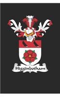 Higginbotham: Higginbotham Coat of Arms and Family Crest Notebook Journal (6 x 9 - 100 pages)