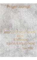 Prayer Journal Psalm 119: 105: Christian Prayer, and Bible Studie Journal