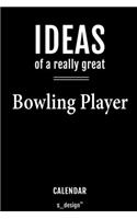 Calendar for Bowling Players / Bowling Player
