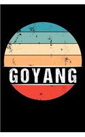 Goyang: 100 Pages 6 'x 9' - Travel Journal or Notebook