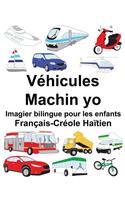 Français-Créole Haïtien Véhicules/Machin yo Imagier bilingue pour les enfants: (Freebilingualbooks.com)