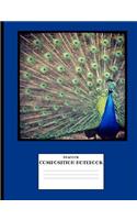 Peacock Composition Notebook