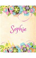 Sophie: Personalized Name Journal Composition Notebook