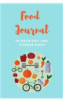 Food Journal - 90 Days Diet and Fitness Diary