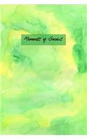 Moments of Genius: Sketchbook for Artist Funky Novelty Gift for Art Lovers, Small Blank Sketch Book