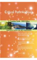 Critical Path Analysis A Complete Guide - 2020 Edition: Race, Police, and the History of Urban Gambling