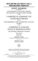 DOJ's quid pro quo with St. Paul