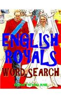 English Royals Word Search