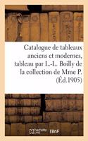 Catalogue de Tableaux Anciens Et Modernes, Tableau Par L.-L. Boilly l'Oiseau Privé, Porcelaines