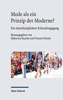 Mode ALS Ein Prinzip Der Moderne?