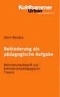 Behinderung ALS Padagogische Aufgabe