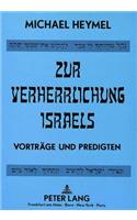 Zur Verherrlichung Israels