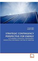 Strategic Contingency Perspective for Energy