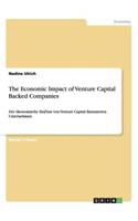 The Economic Impact of Venture Capital Backed Companies