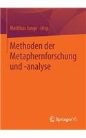 Methoden Der Metaphernforschung Und -Analyse