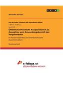 Öffentlich-öffentliche Kooperationen als Ausnahme vom Anwendungsbereich des Vergaberechts